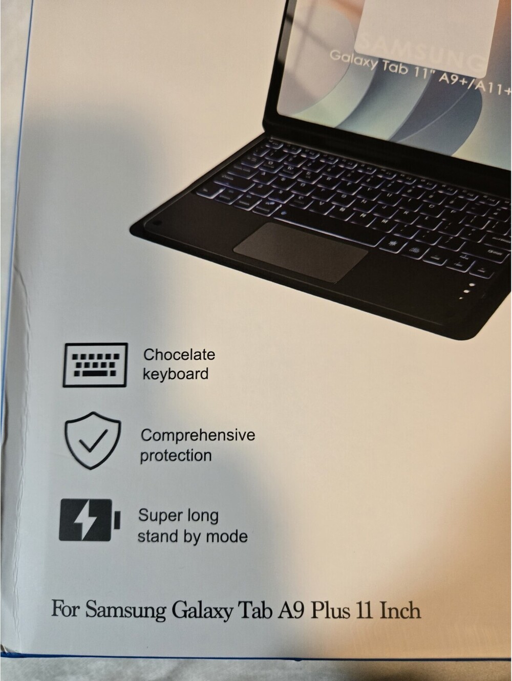 Smart Keyboard Folio For Samsung Galaxy A9 Plus 11 Inch